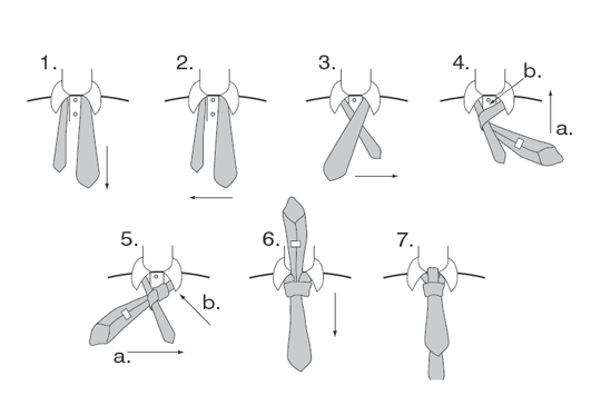 How to tie a tie half windsor deals